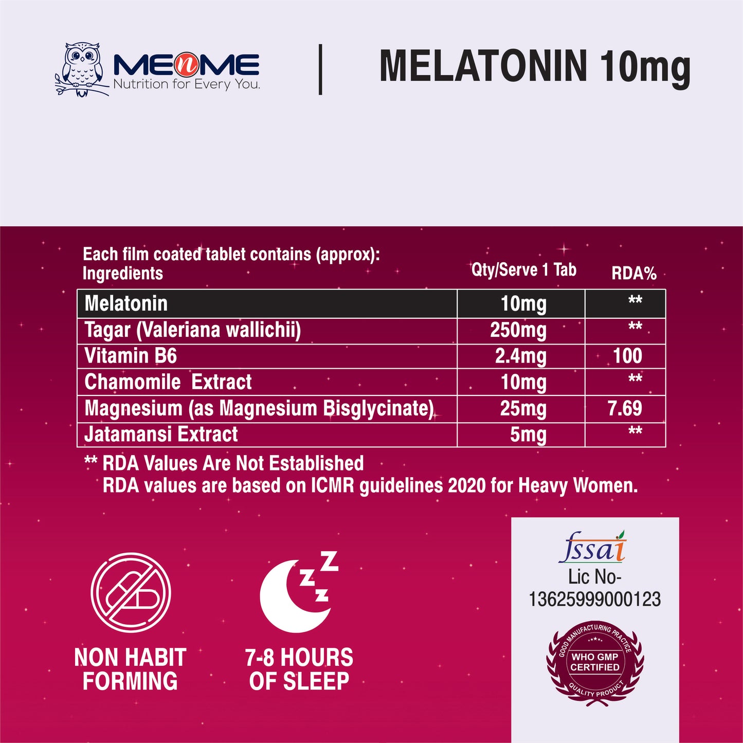 Melatrak-10 | Advanced Sleep Support Formula
