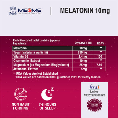 Melatrak-10 | Advanced Sleep Support Formula
