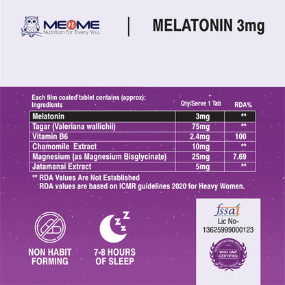 Melatrak-3 | Advanced Sleep Support Formula
