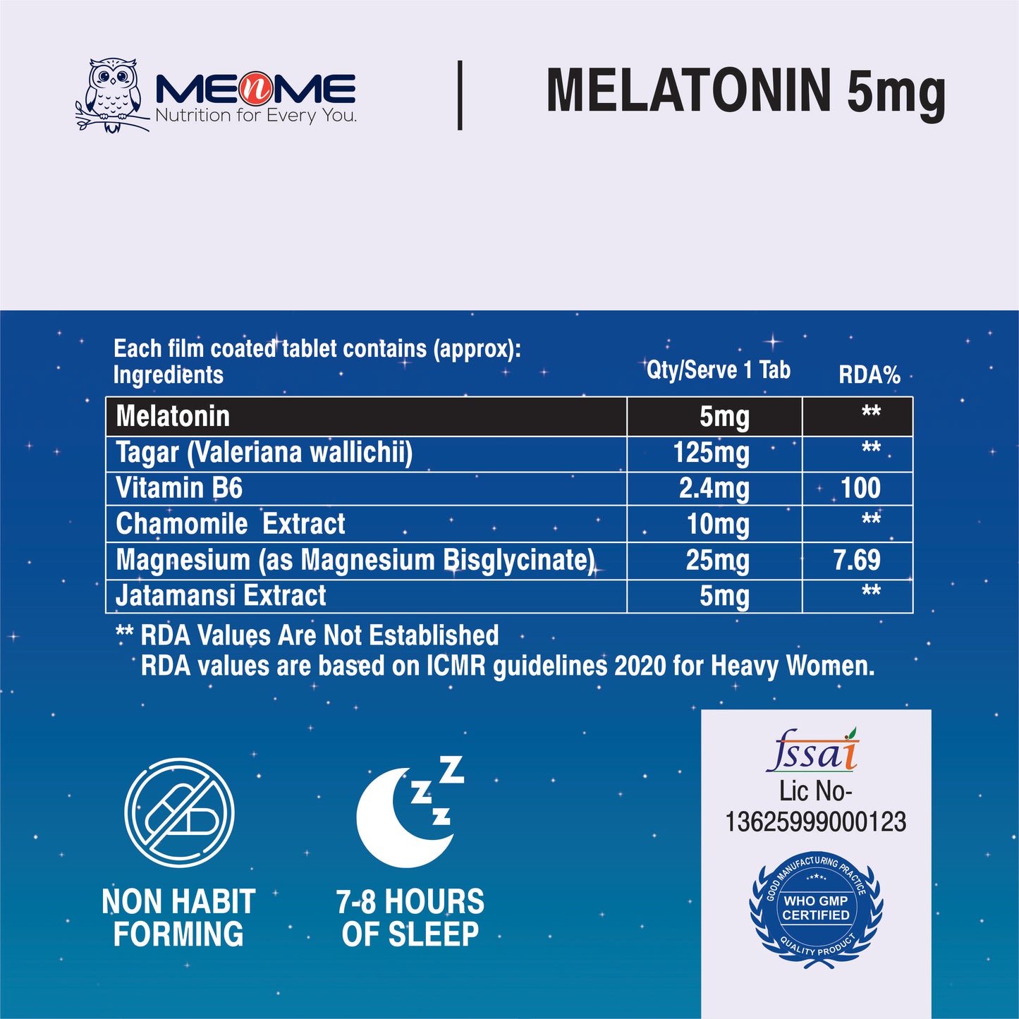 Melatrak-5 | Advanced Sleep Support Formula