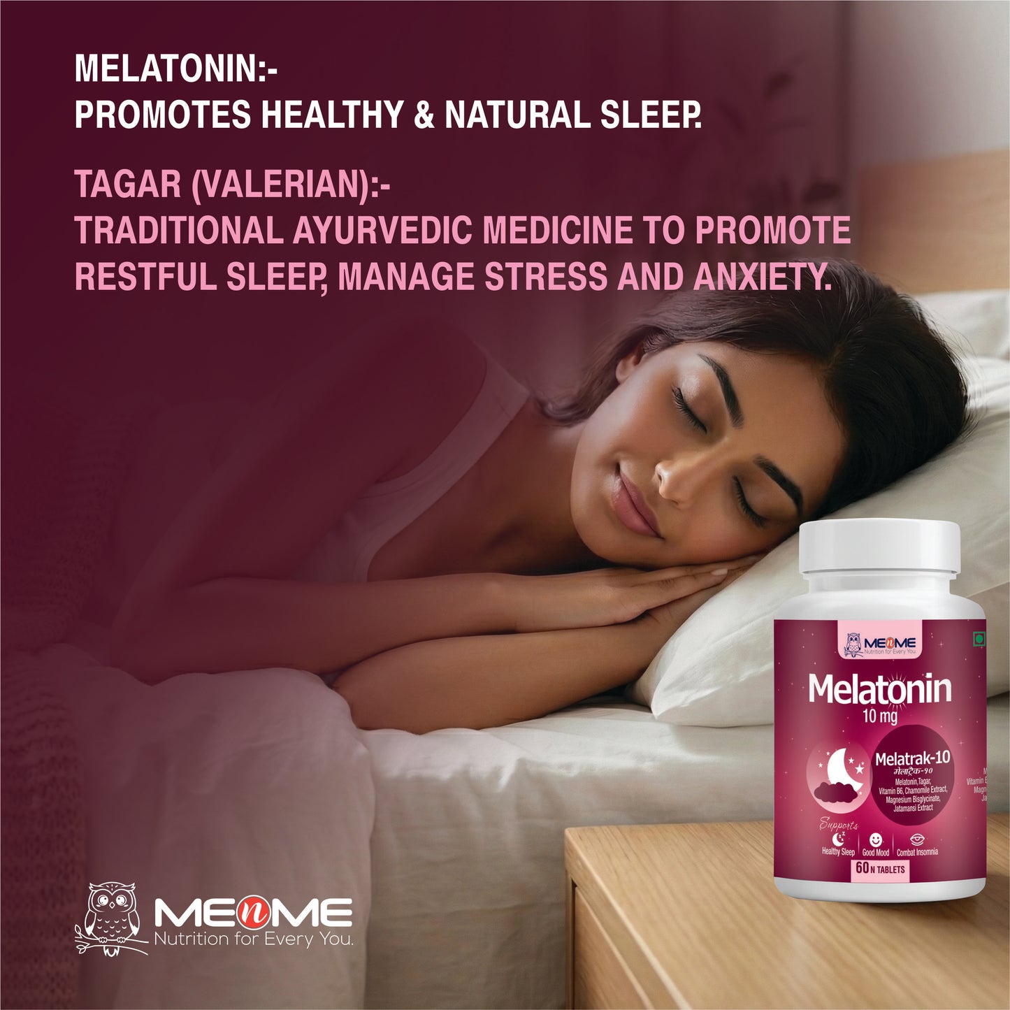 Melatrak-10 | Advanced Sleep Support Formula